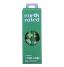 Earth Rated, Dog Poop Bags, Lavender, 300 Bags