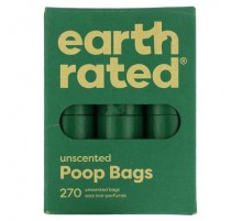 Earth Rated, Dog Poop Bags, Unscented, 270 Bags