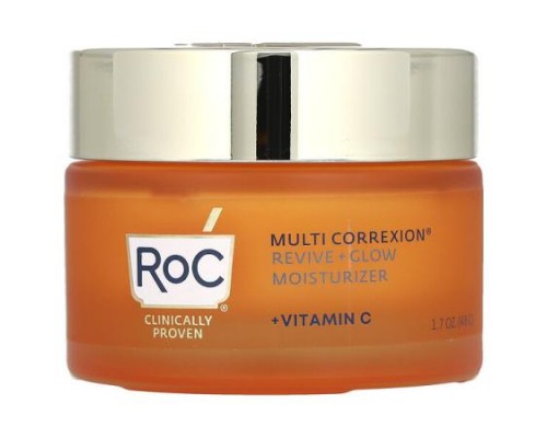 RoC, Multi Correxion, Revive + Glow, Moisturizer + Vitamin C, 1.7 oz (48 g) RoC, Multi Correxion, Revive + Glow, Moisturizer + Vitamin C, 1.7 oz (48 g)
