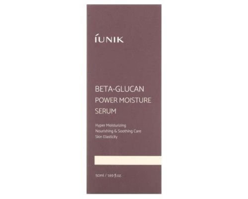 iUNIK, Beta-Glucan, Power Moisture Serum, 1.69 fl oz (50 ml)