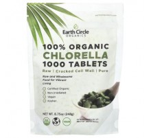 Earth Circle Organics, 100% Organic Chlorella, 1,000 Tablets, 8.75 oz (248 g)