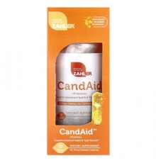 Zahler, CandAid, + Probiotics, 60 Timed Release Capsules
