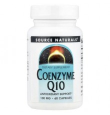 Source Naturals, Coenzyme Q10, 100 mg, 60 Capsules