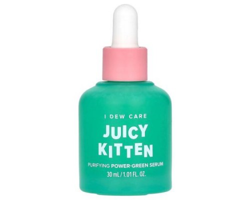 I Dew Care, Juicy Kitten, Purifying Power-Green Serum, 1.01 fl oz (30 ml)