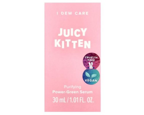I Dew Care, Juicy Kitten, Purifying Power-Green Serum, 1.01 fl oz (30 ml)