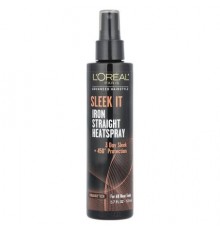 L'Oréal, Advanced Hairstyle, Sleek It Iron Straight Heatspray, 5.7 fl oz (170 ml)