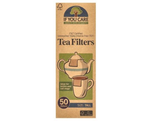If You Care, Tea Filters, Tall, 50 Filters If You Care, Tea Filters, Tall, 50 Filters
