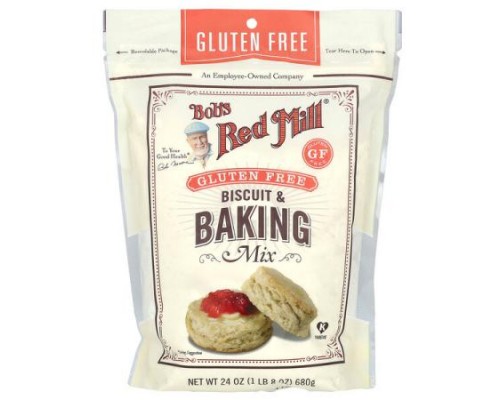 Bob's Red Mill, Biscuit & Baking Mix, Gluten Free , 24 oz (680 g) Bob's Red Mill, Biscuit & Baking Mix, Gluten Free , 24 oz (680 g)