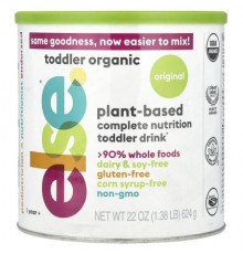 Else, Plant-Based Complete Nutrition Toddler Drink, Original, 1 Year +, 22 oz (624 g)