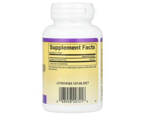 Natural Factors, Coenzyme Q10, 200 mg, 30 Softgels Natural Factors, Coenzyme Q10, 200 mg, 30 Softgels