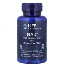 Life Extension, NAD+ Cell Regenerator™ and Resveratrol Elite™, 30 Vegetarian Capsules