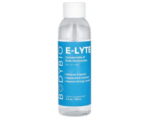 BodyBio, E-Lyte, 4 fl oz (118 ml) BodyBio, E-Lyte, 4 fl oz (118 ml)