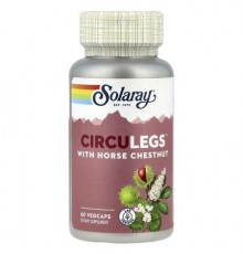 Solaray, CircuLegs™ with Horse Chestnut, 60 VegCaps
