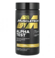 MuscleTech, AlphaTest®, 120 Capsules