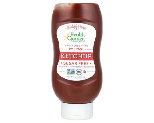 Health Garden, Ketchup, Sugar Free, 16 fl.oz. (473 ml) Health Garden, Ketchup, Sugar Free, 16 fl.oz. (473 ml)