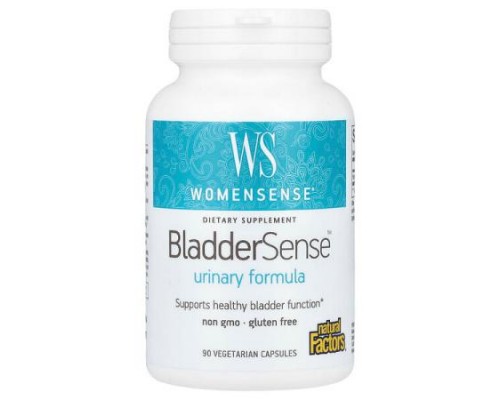 Natural Factors, WomenSense, BladderSense, 262 mg, 90 Vegetarian Capsules