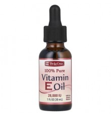 De La Cruz, 100% Pure Vitamin E Oil, 28,000 IU, 1 fl oz (30 ml)