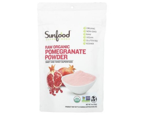Sunfood, Raw Organic Pomegranate Powder, 4 oz (113 g)