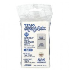 T. Taio, Soap Bar With Sponge Inside, Original Mother Of Pearl, 4.2 oz (120 g)