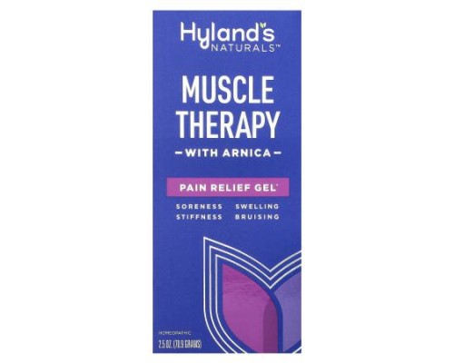 Hyland's Naturals, Muscle Therapy with Arnica, Pain Relief Gel, 2.5 oz (70.9 g)
