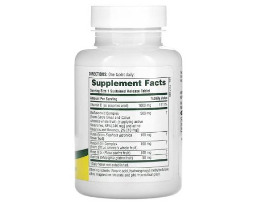 NaturesPlus, Sustained Release Super C Complex, 60 Tablets