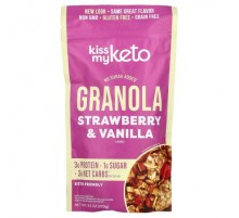 Kiss My Keto, Granola, Strawberry & Vanilla, 9.5 oz (270 g)