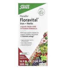 Floradix, Floravital® Iron + Herbs, 16.9 fl oz (500 ml)
