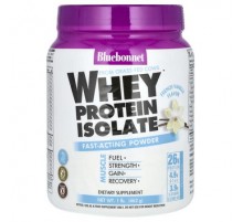 Bluebonnet Nutrition, Whey Protein Isolate, French Vanilla, 1 lb (462 g)