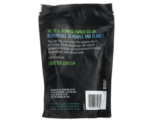 Frontier Co-op, Organic Black Pepper, Medium Grind, 6.63 oz (188 g)