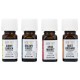 Aura Cacia, Journey Kit, Essential Oil Diffusion Blends, 4 Bottles, 0.25 fl oz (7.4 ml) Each