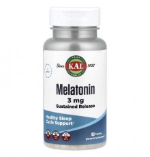 KAL, Melatonin, 60 Tablets
