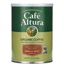 Cafe Altura, Organic Coffee, Medium Roast, Ground, Regular Roast, 12 oz (340 g)