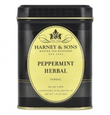 Harney & Sons, Herbal Tea, Peppermint, Caffeine Free, 1.5 oz (42 g)