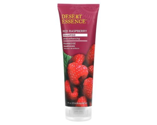 Desert Essence, Shampoo, Red Raspberry, 8 fl oz (237 ml)