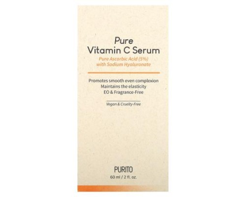 Purito, Pure Vitamin C Serum, 2 fl oz (60 ml) Purito, Pure Vitamin C Serum, 2 fl oz (60 ml)