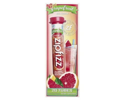 Zipfizz, Energy Drink Mix, Pink Grapefruit, 20 Tubes, 0.39 oz (11 g) Each