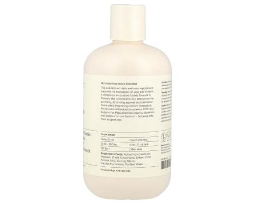 ION Intelligence of Nature, Gut Support For Pets, Dogs & Cats, 16 fl oz (473 ml) ION Intelligence of Nature, Gut Support For Pets, Dogs & Cats, 16 fl oz (473 ml)