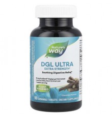 Nature's Way, DGL Ultra, Extra Strength, Chocolate, 90 Chewable Tablets