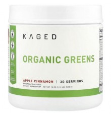 Kaged, Organic Greens, Apple Cinnamon, 18 oz (510 g)