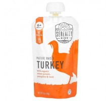 Serenity Kids, Turkey with Organic Sweet Potato, Pumpkin, & Beet, 6+ Months,  3.5 oz (99 g)