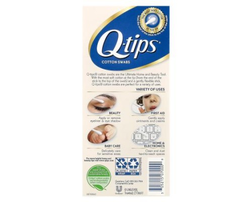 Q-tips, Cotton Swabs, 170 Swabs Q-tips, Cotton Swabs, 170 Swabs