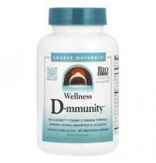 Source Naturals, Wellness D-mmunity™, 60 Vegetarian Capsules