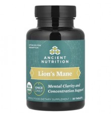 Ancient Nutrition, Lion's Mane, 30 Tablets