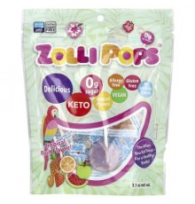 Zollipops, Original Clean Teeth Candy®, Tropical Fruit Flavors, 3.1 oz