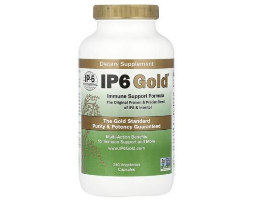 IP-6 International, IP6 Gold®, Immune Support Formula,  240 Vegetarian Capsules