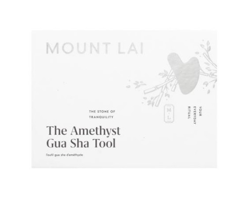 Mount Lai, The Amethyst Gua Sha Tool, 1 Tool