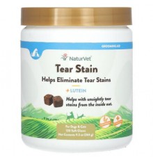 NaturVet, Tear Stain + Lutein, For Dogs & Cats, 120 Soft Chews, 9.3 oz (264 g)