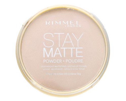 Rimmel London, Stay Matte, Lightweight-Mattifying Powder, 003 Natural, 0.49 oz (14 g) Rimmel London, Stay Matte, Lightweight-Mattifying Powder, 003 Natural, 0.49 oz (14 g)