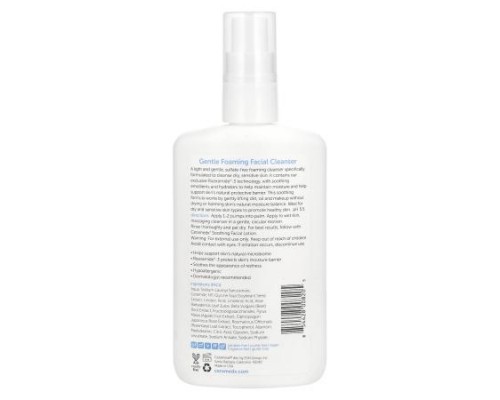 Ceramedx, Gentle Foaming Facial Cleanser, Fragrance Free, 8 fl oz (236 ml)
