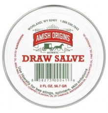 Amish Origins, Draw Salve, 2 fl oz (56.7 g)